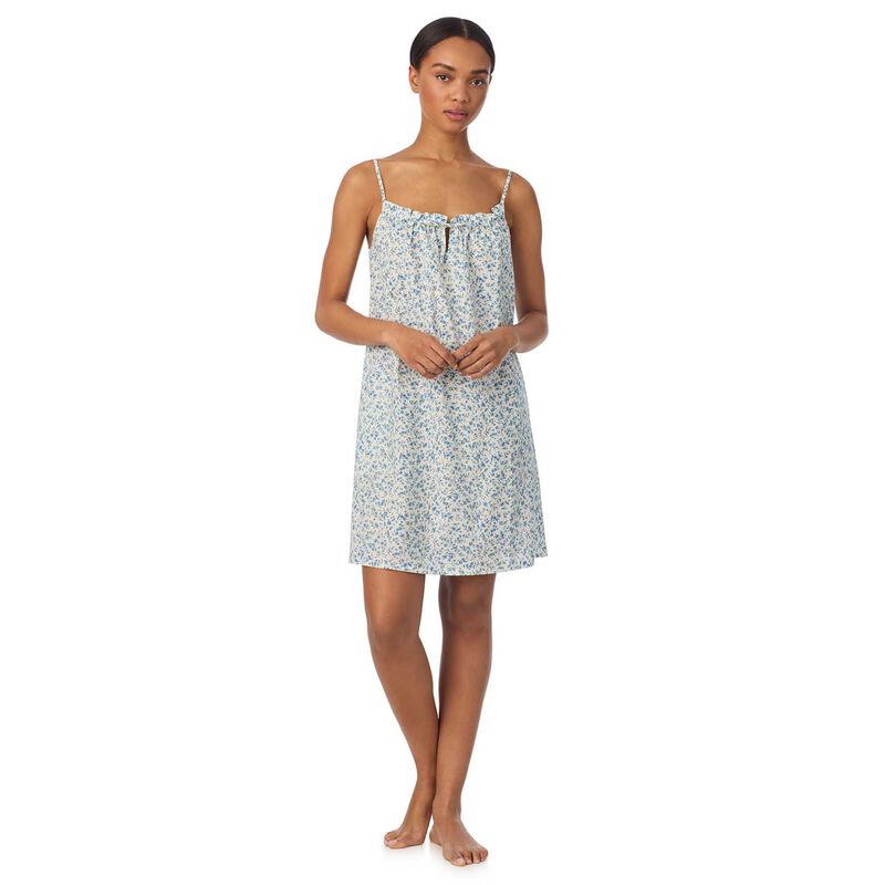 Lauren Ralph Lauren Cotton Lawn Short Gown image number 3